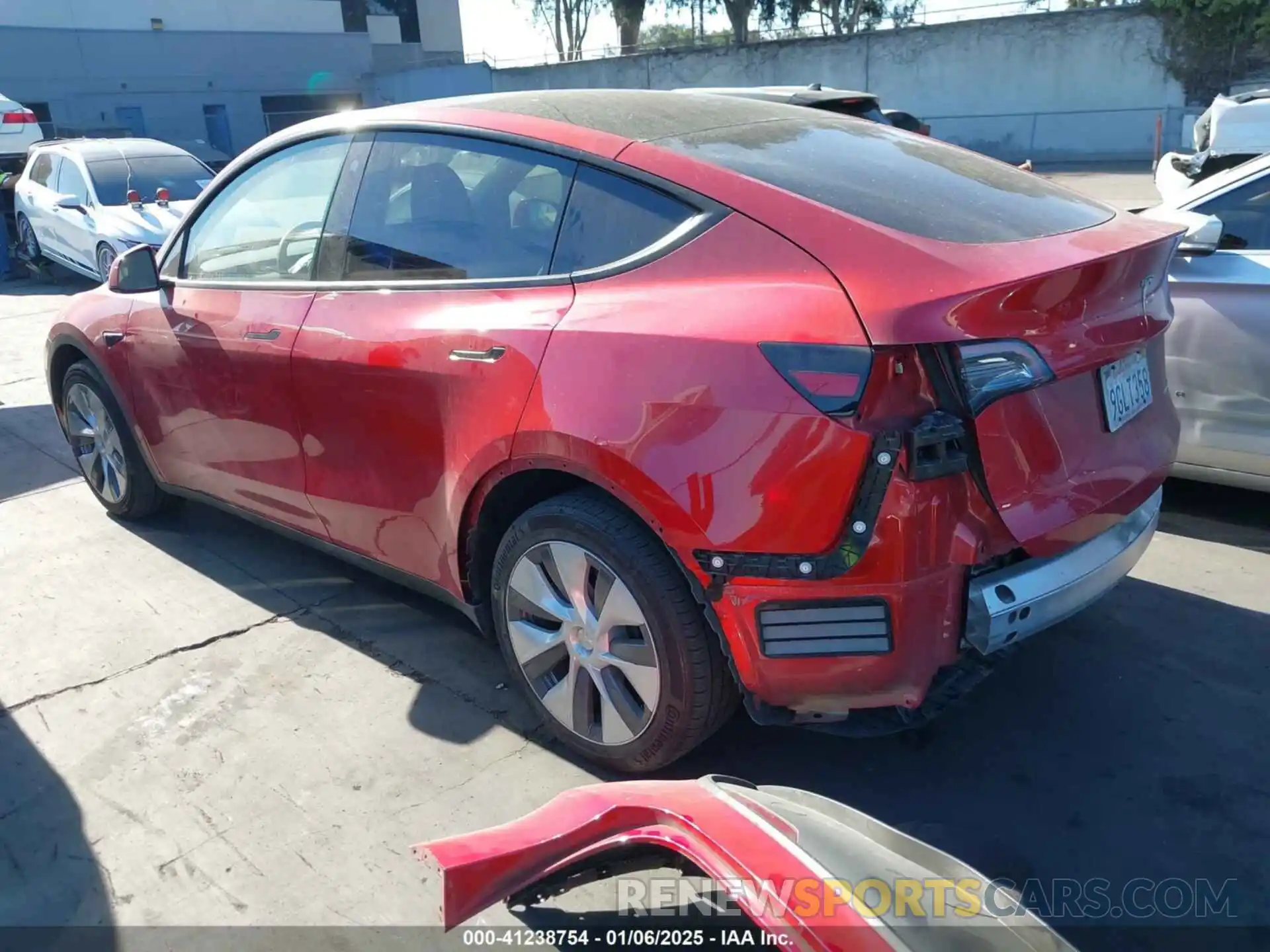 3 Photograph of a damaged car 7SAYGDEE4PA111009 TESLA MODEL Y 2023