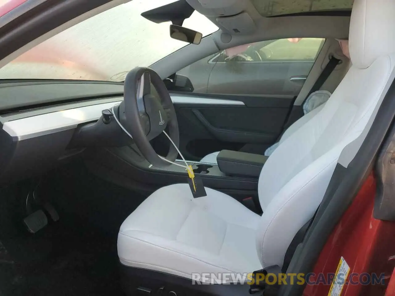 7 Photograph of a damaged car 7SAYGDEE4PA114668 TESLA MODEL Y 2023