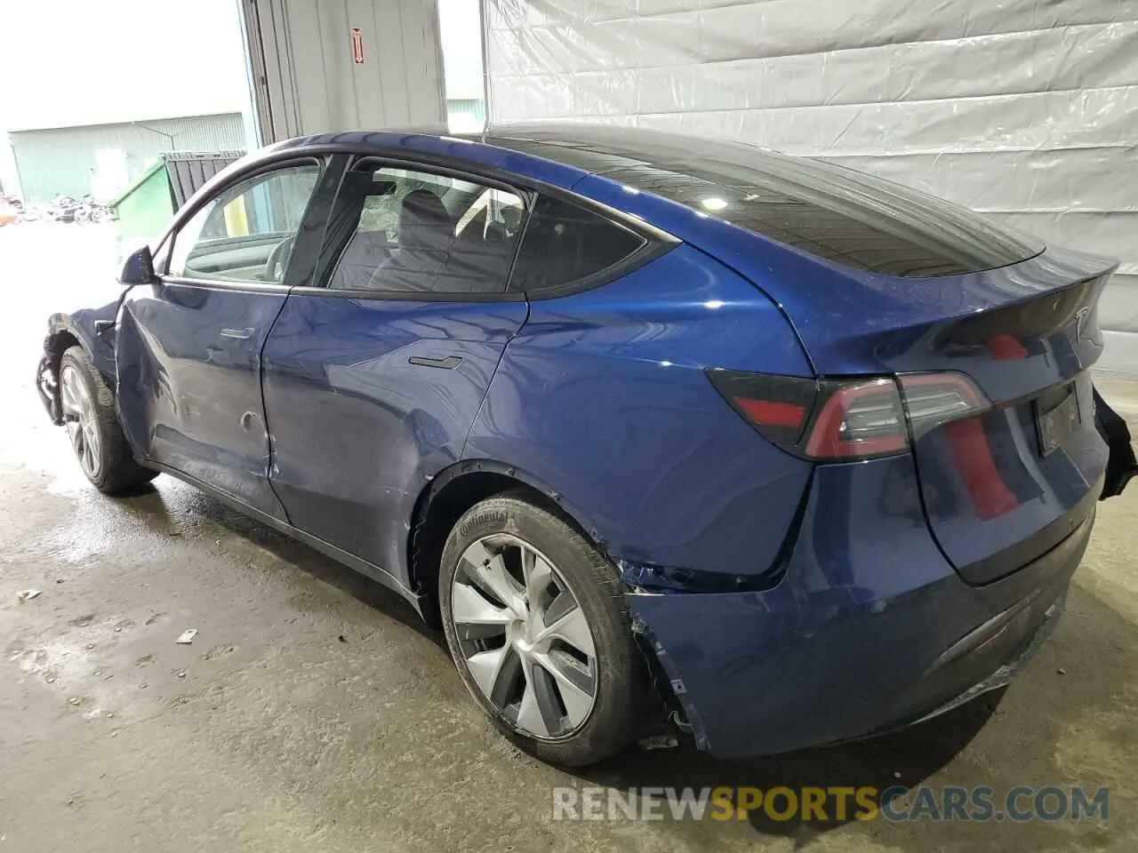 2 Photograph of a damaged car 7SAYGDEE4PA115500 TESLA MODEL Y 2023