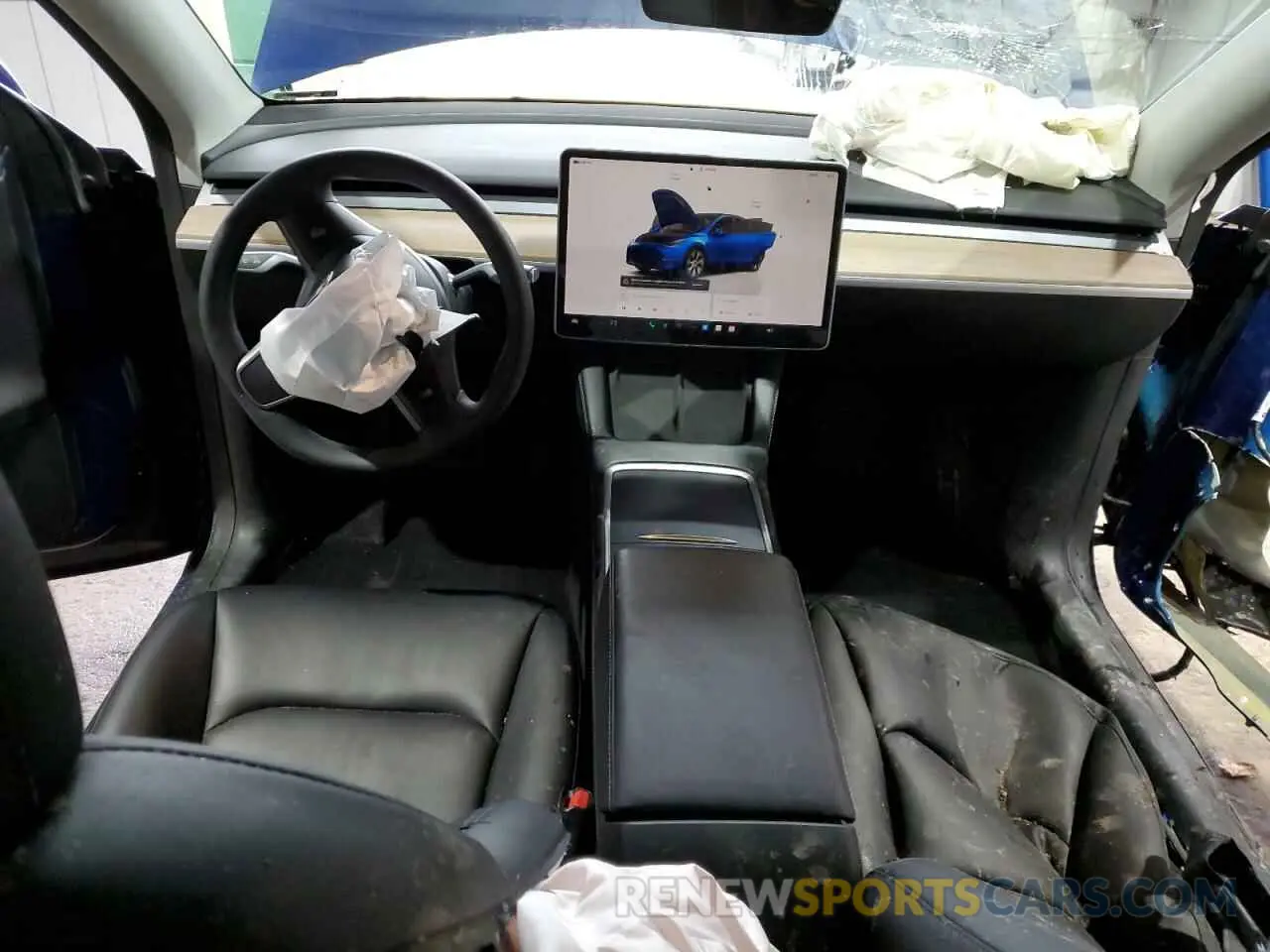 8 Photograph of a damaged car 7SAYGDEE4PA115500 TESLA MODEL Y 2023