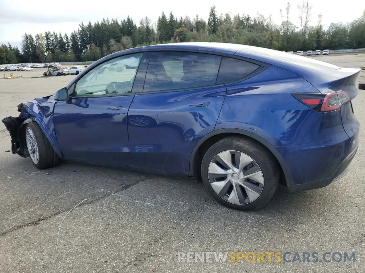 2 Photograph of a damaged car 7SAYGDEE4PA129039 TESLA MODEL Y 2023