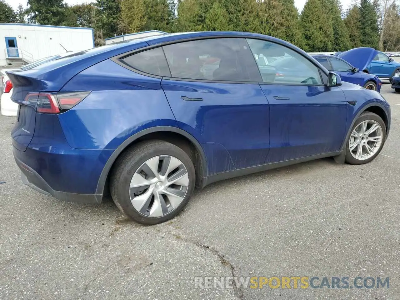 3 Photograph of a damaged car 7SAYGDEE4PA129039 TESLA MODEL Y 2023