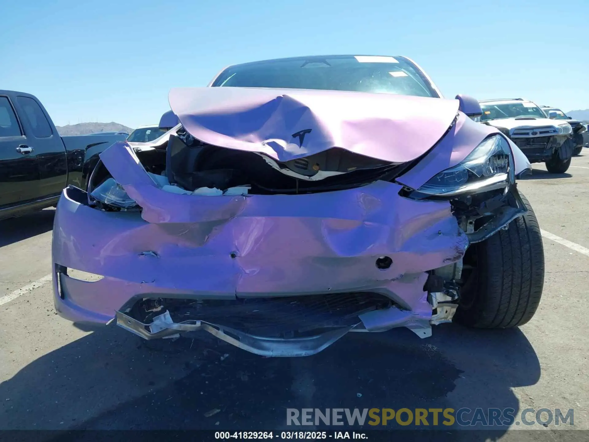 12 Photograph of a damaged car 7SAYGDEE4PA136413 TESLA MODEL Y 2023