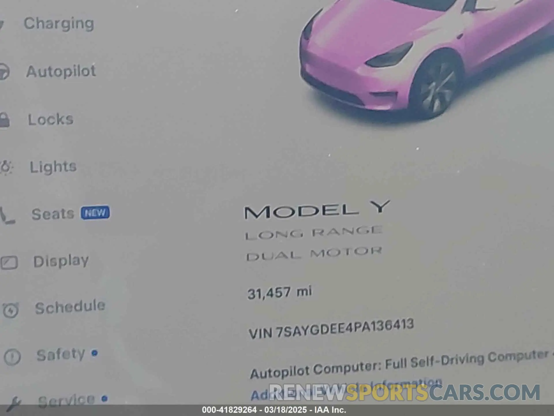 15 Photograph of a damaged car 7SAYGDEE4PA136413 TESLA MODEL Y 2023