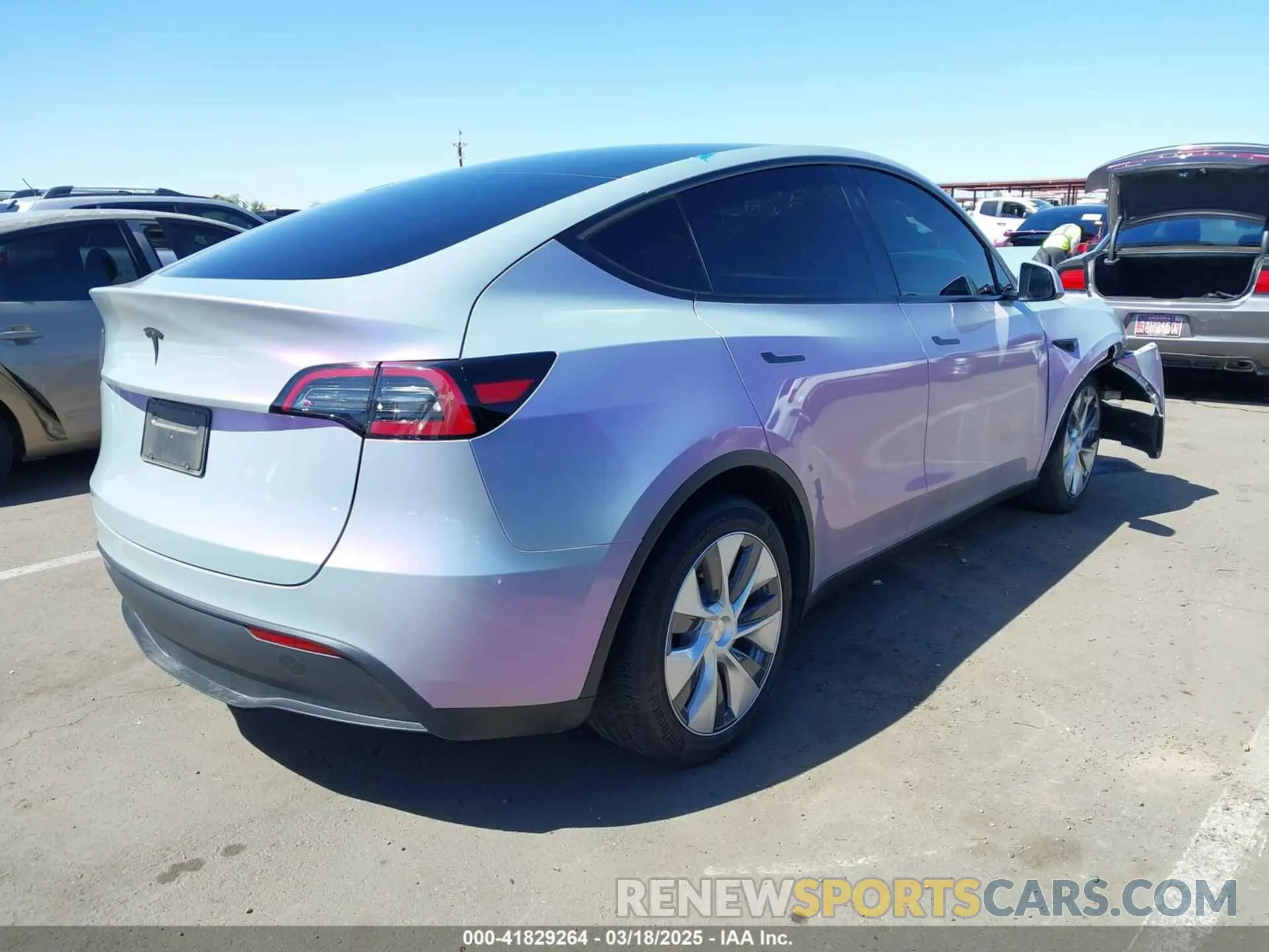 4 Photograph of a damaged car 7SAYGDEE4PA136413 TESLA MODEL Y 2023