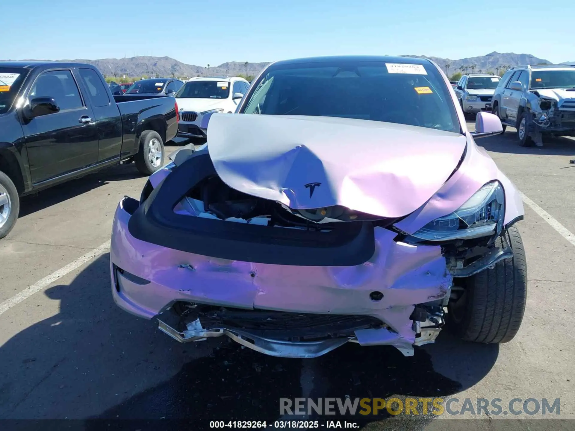 6 Photograph of a damaged car 7SAYGDEE4PA136413 TESLA MODEL Y 2023