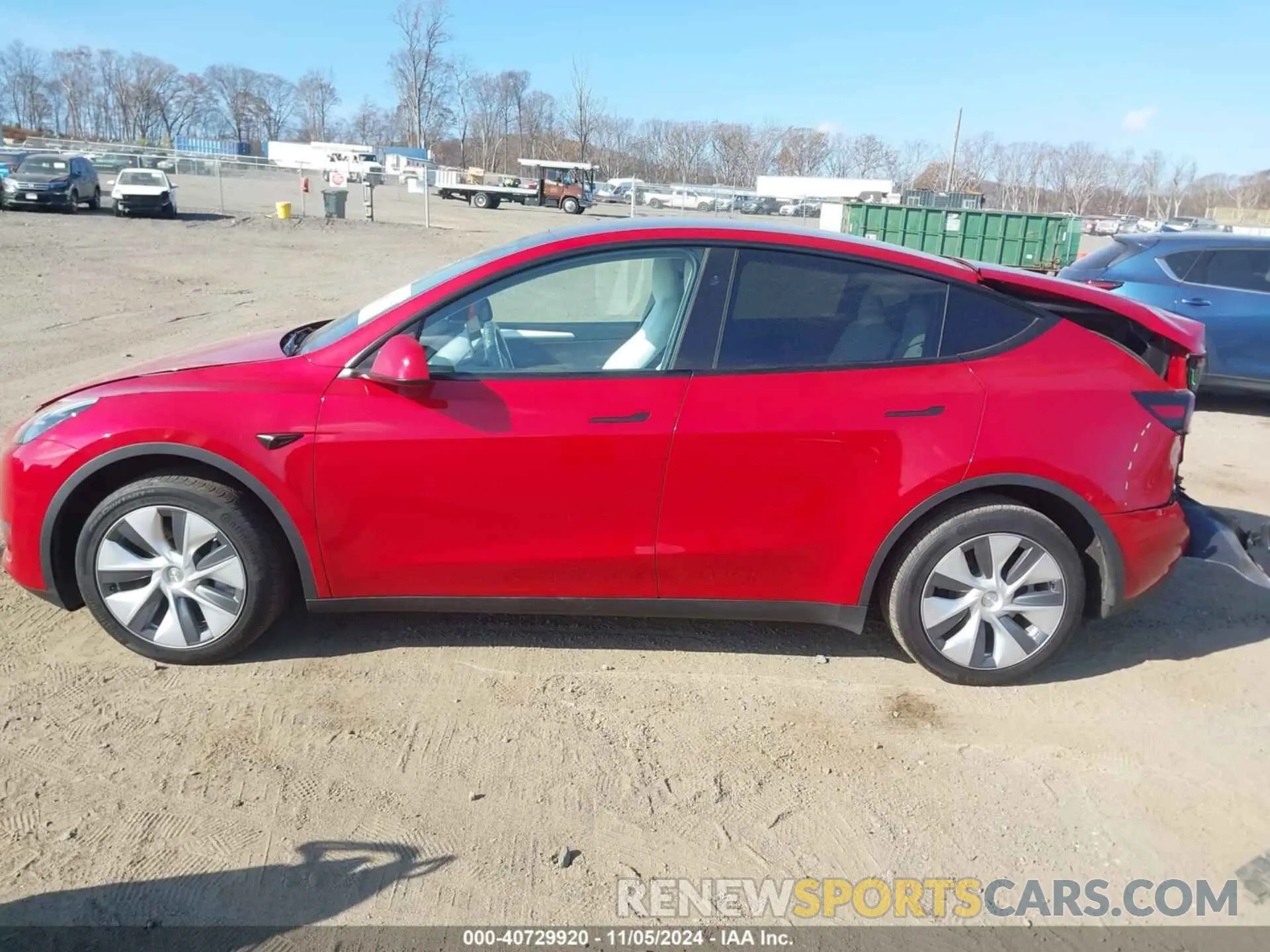 14 Photograph of a damaged car 7SAYGDEE4PA141398 TESLA MODEL Y 2023