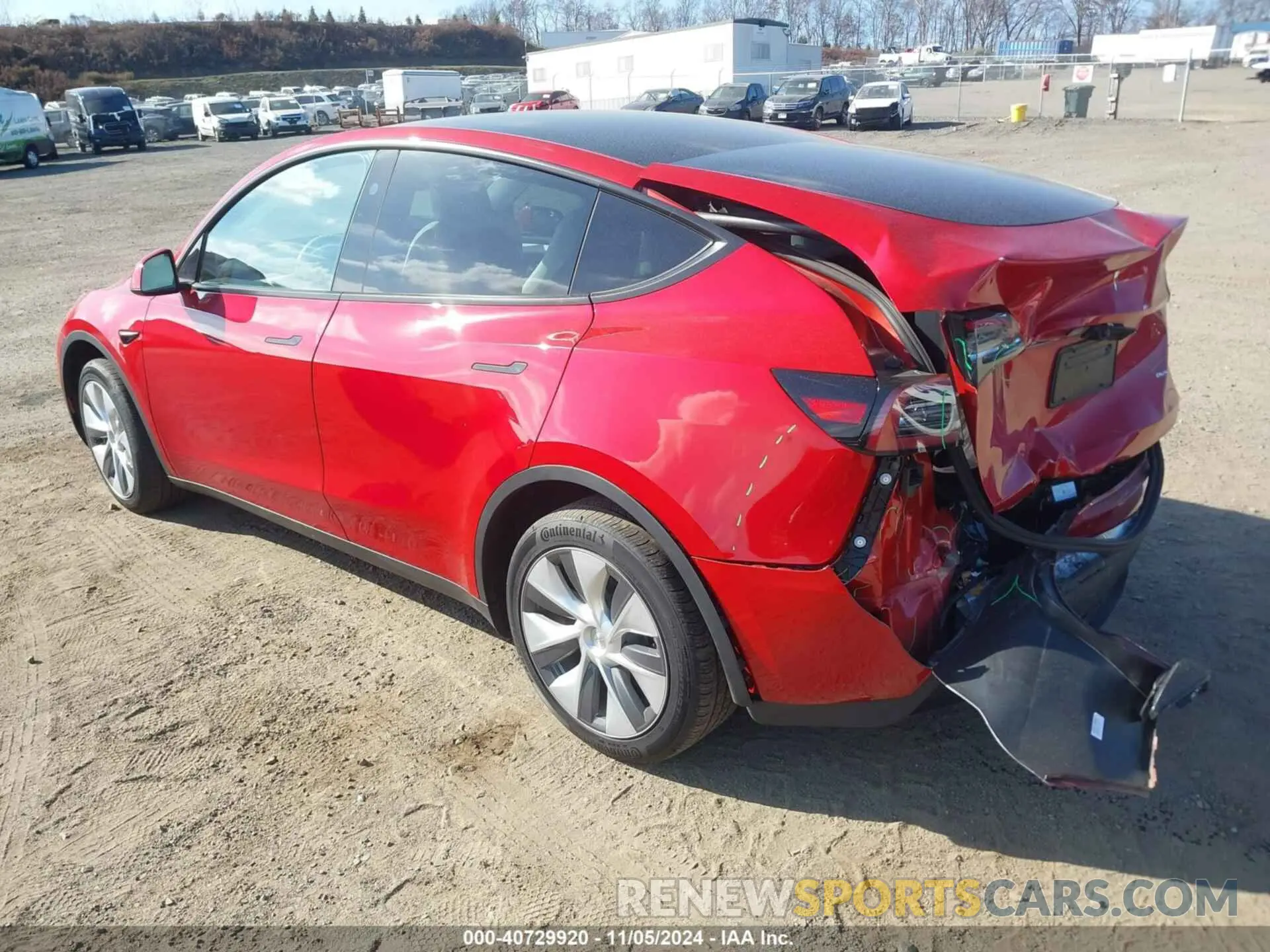 3 Photograph of a damaged car 7SAYGDEE4PA141398 TESLA MODEL Y 2023
