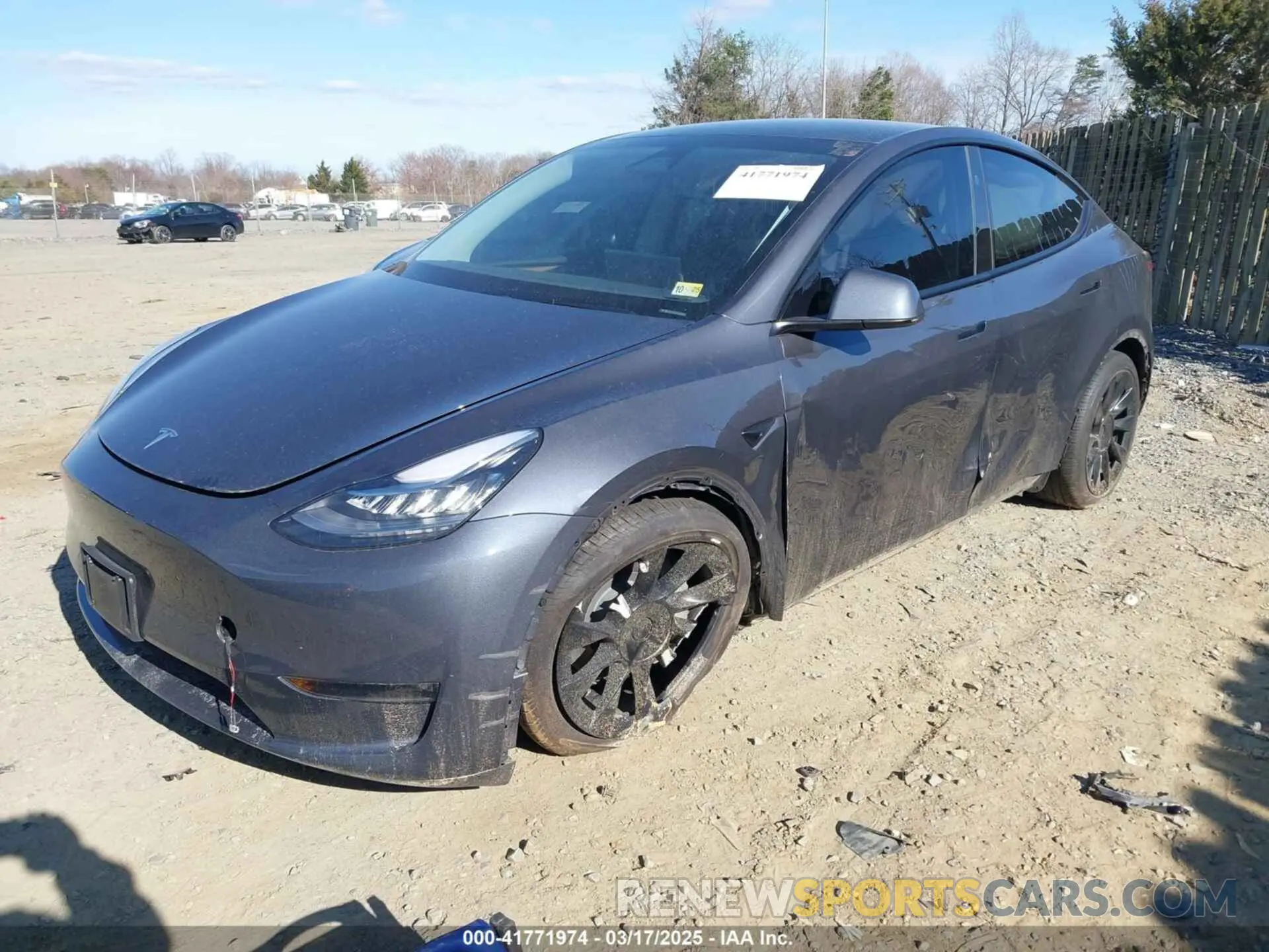 2 Photograph of a damaged car 7SAYGDEE4PA145922 TESLA MODEL Y 2023