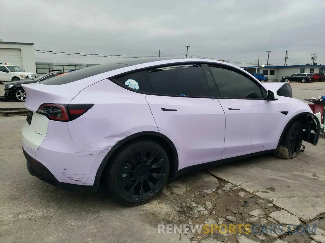 3 Photograph of a damaged car 7SAYGDEE4PA146777 TESLA MODEL Y 2023
