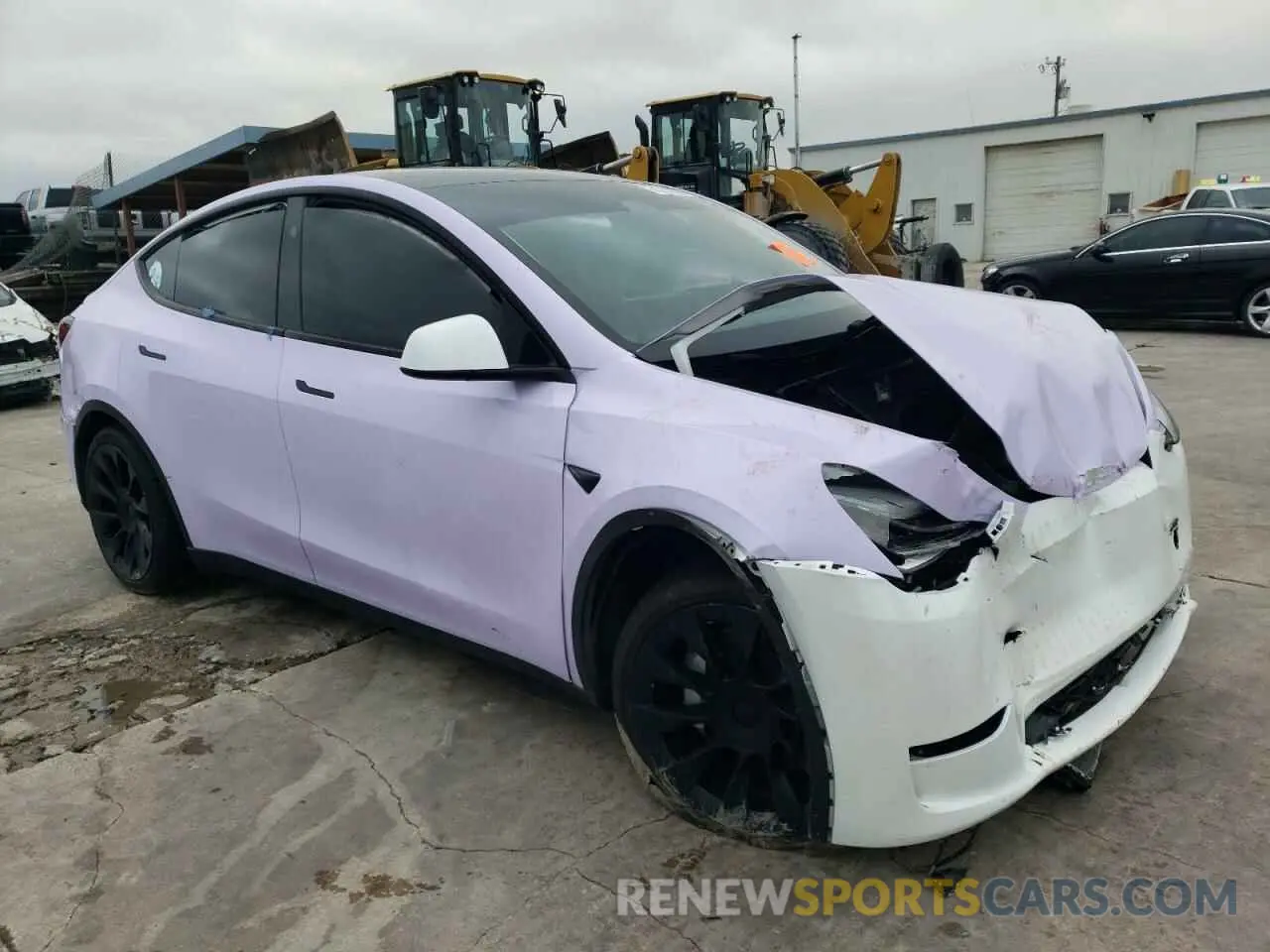 4 Photograph of a damaged car 7SAYGDEE4PA146777 TESLA MODEL Y 2023