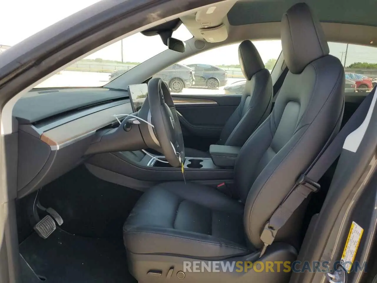 7 Photograph of a damaged car 7SAYGDEE4PA162719 TESLA MODEL Y 2023