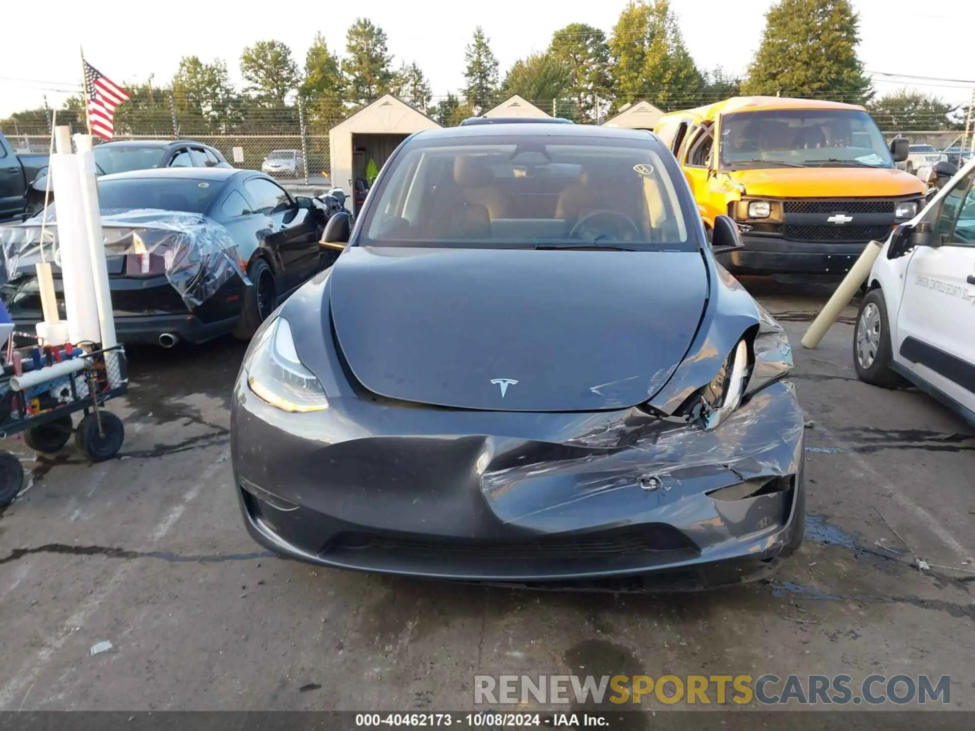 11 Photograph of a damaged car 7SAYGDEE4PA170738 TESLA MODEL Y 2023