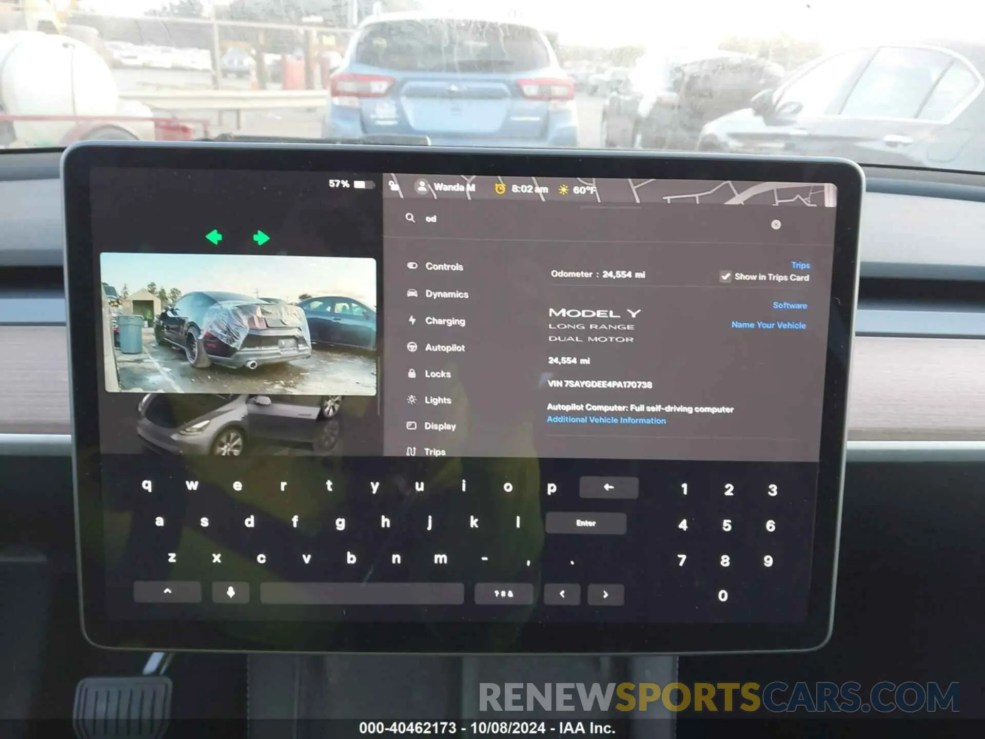 17 Photograph of a damaged car 7SAYGDEE4PA170738 TESLA MODEL Y 2023