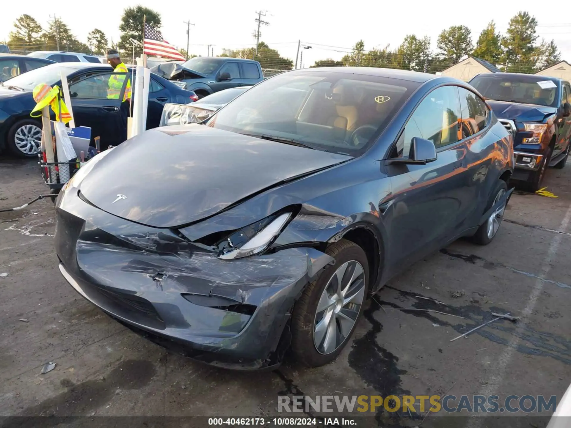 2 Photograph of a damaged car 7SAYGDEE4PA170738 TESLA MODEL Y 2023