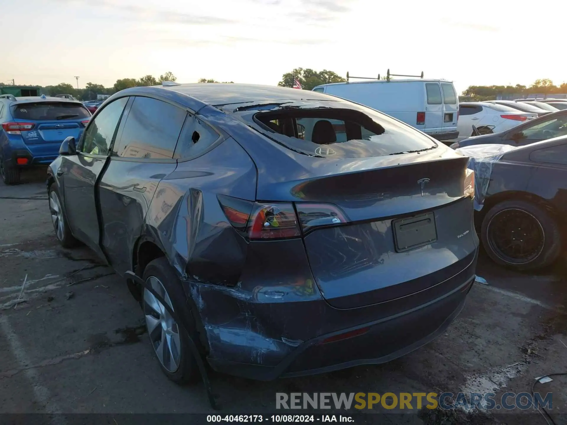 3 Photograph of a damaged car 7SAYGDEE4PA170738 TESLA MODEL Y 2023
