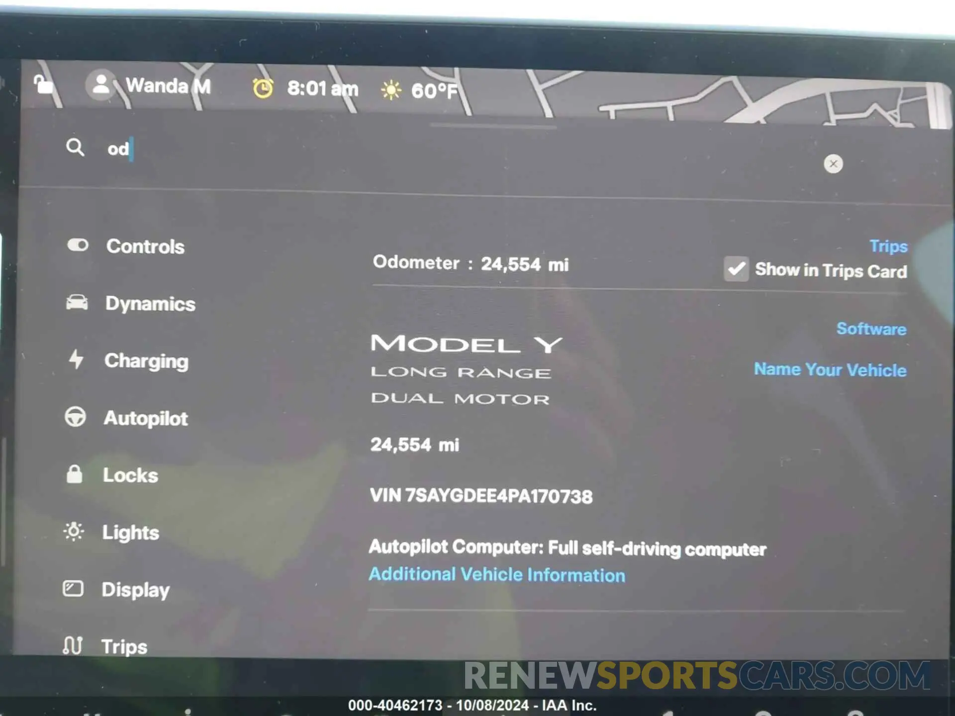 7 Photograph of a damaged car 7SAYGDEE4PA170738 TESLA MODEL Y 2023