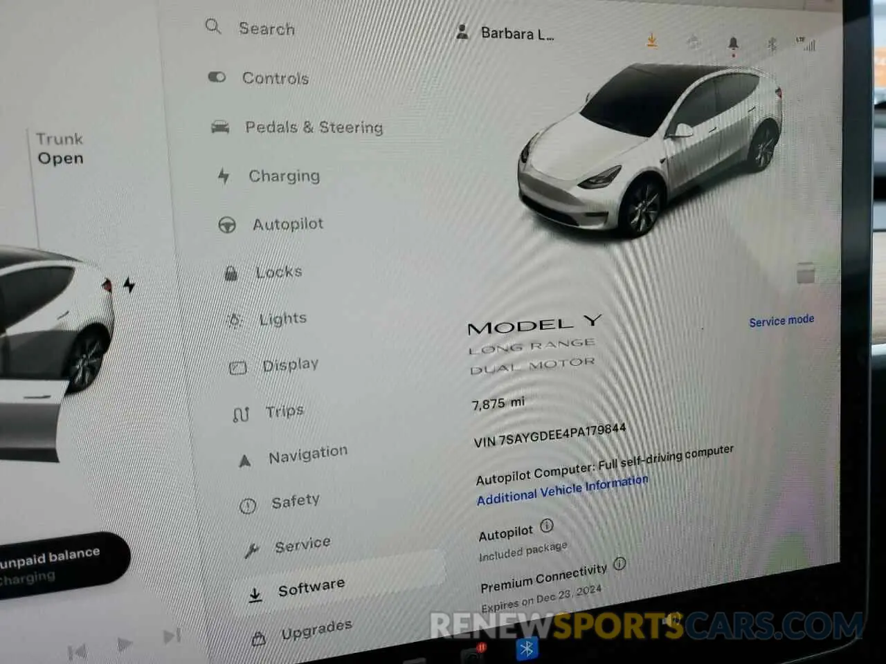 9 Photograph of a damaged car 7SAYGDEE4PA179844 TESLA MODEL Y 2023