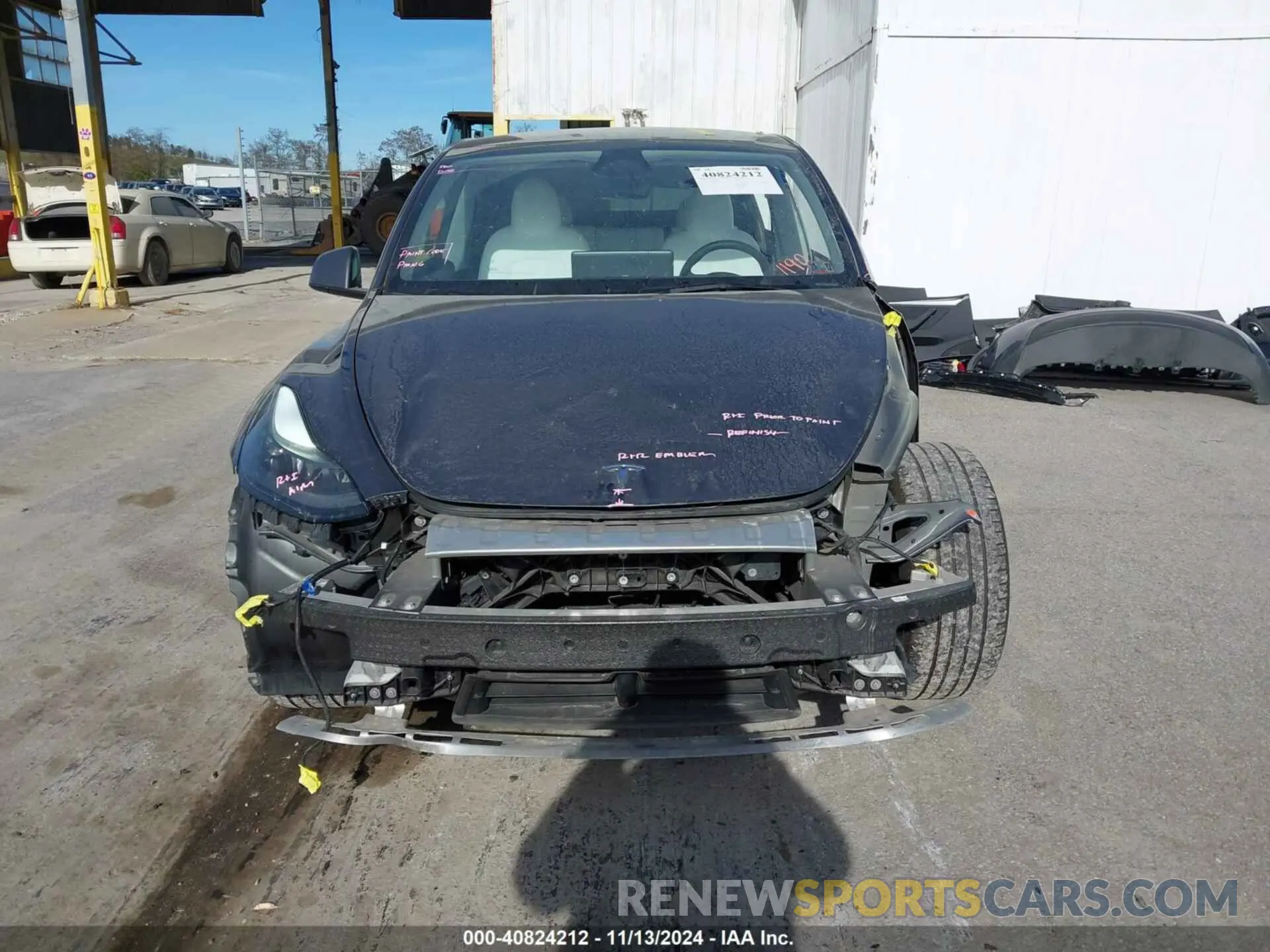 13 Photograph of a damaged car 7SAYGDEE4PA181190 TESLA MODEL Y 2023