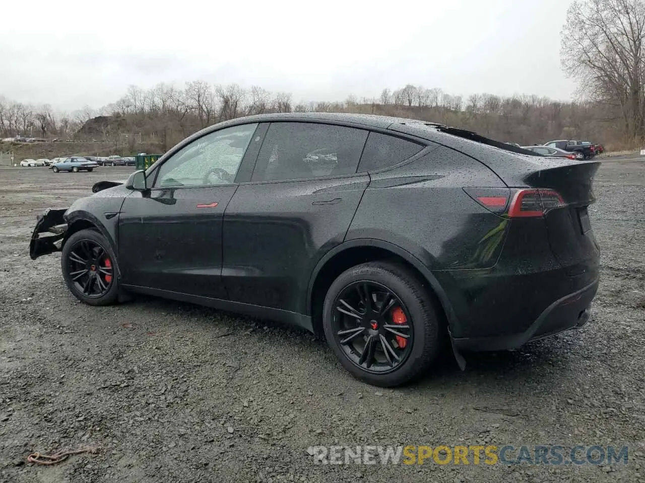 2 Photograph of a damaged car 7SAYGDEE4PA185207 TESLA MODEL Y 2023