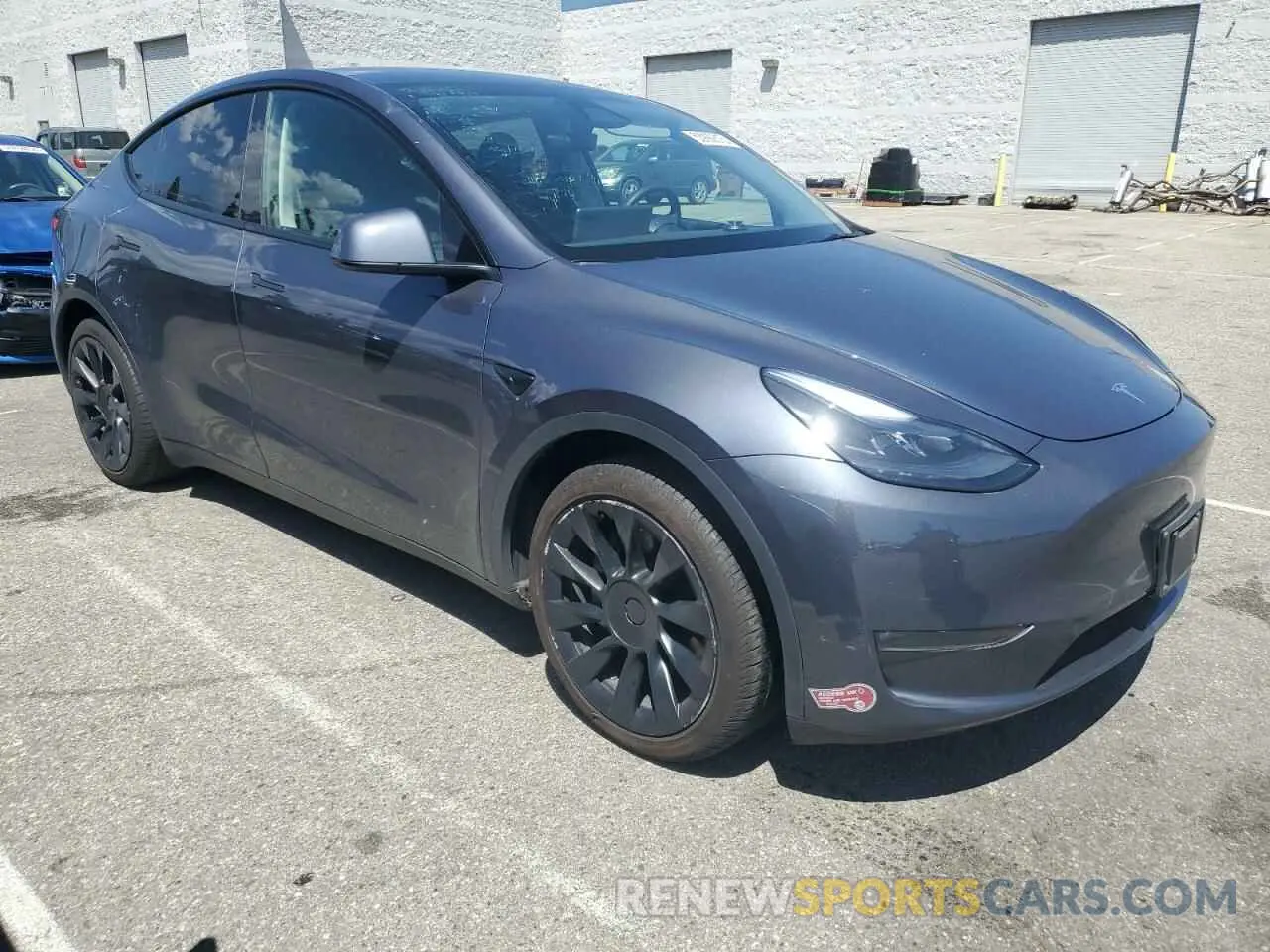 4 Photograph of a damaged car 7SAYGDEE4PA187636 TESLA MODEL Y 2023