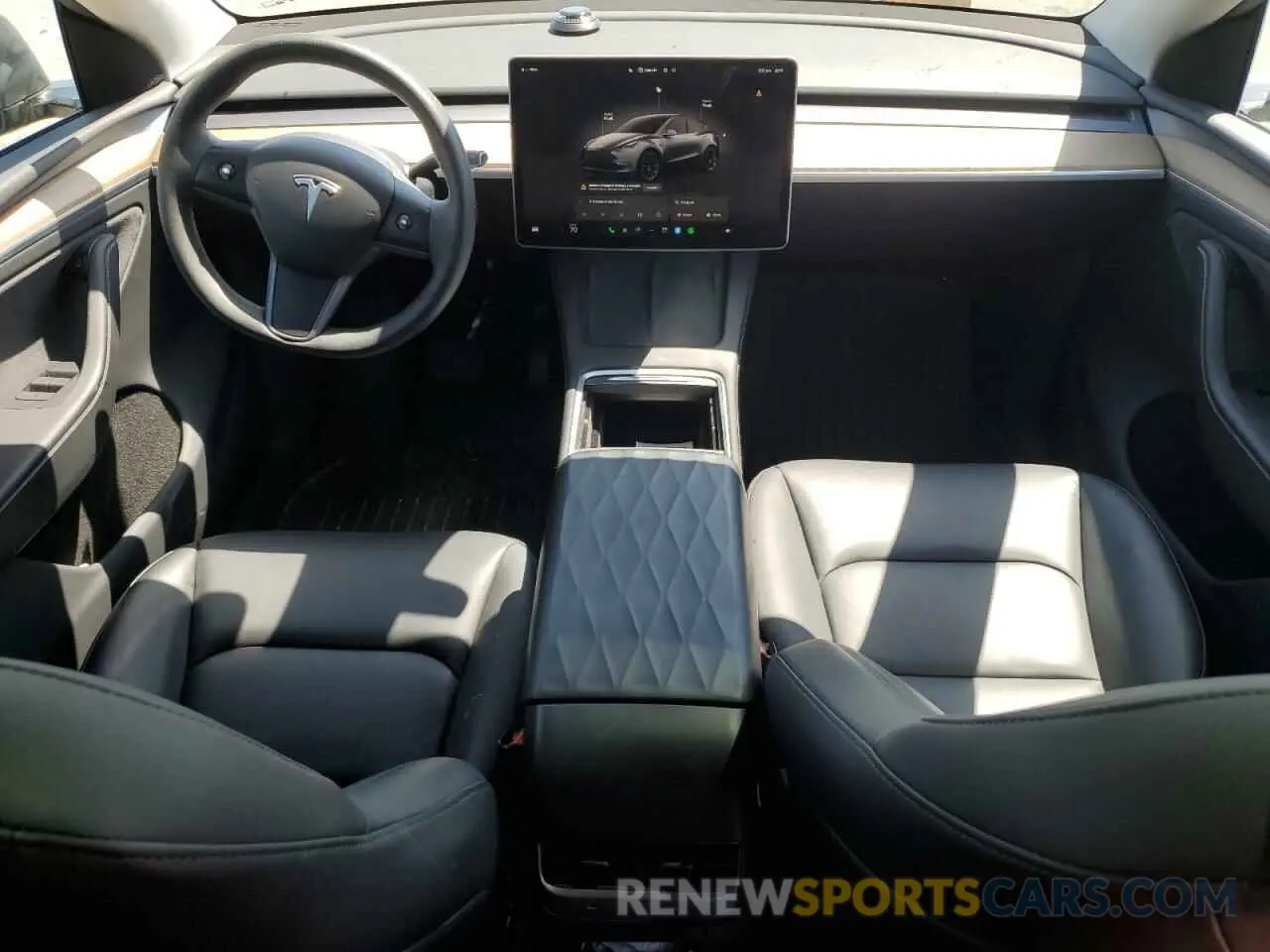 8 Photograph of a damaged car 7SAYGDEE4PA187636 TESLA MODEL Y 2023