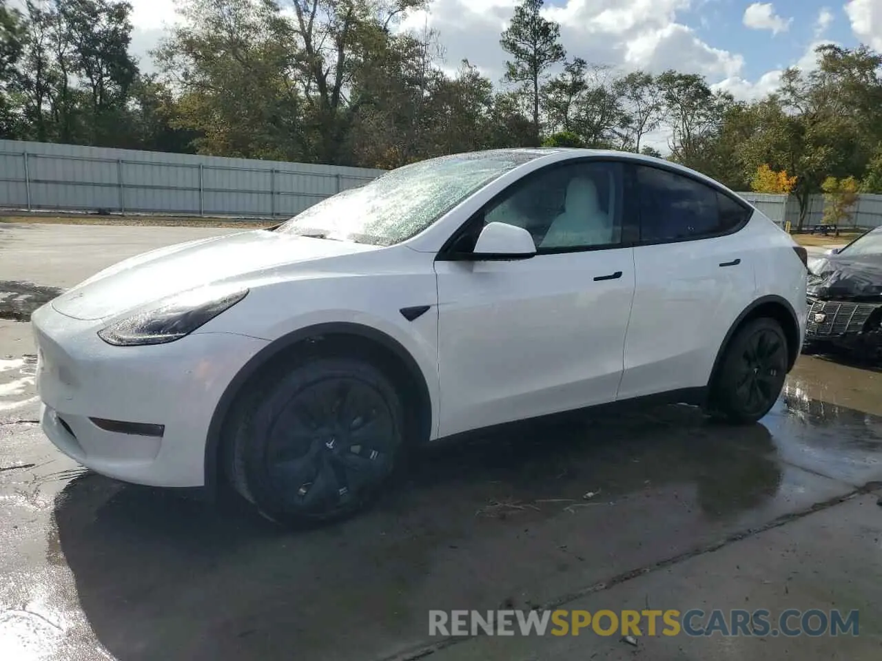 1 Photograph of a damaged car 7SAYGDEE4PA190147 TESLA MODEL Y 2023