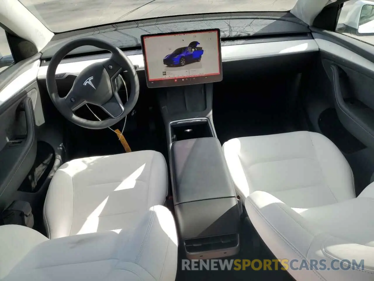 8 Photograph of a damaged car 7SAYGDEE4PA190147 TESLA MODEL Y 2023