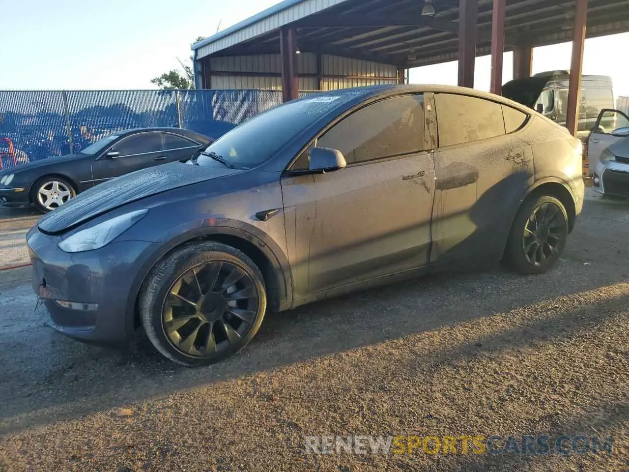 1 Photograph of a damaged car 7SAYGDEE4PA194831 TESLA MODEL Y 2023