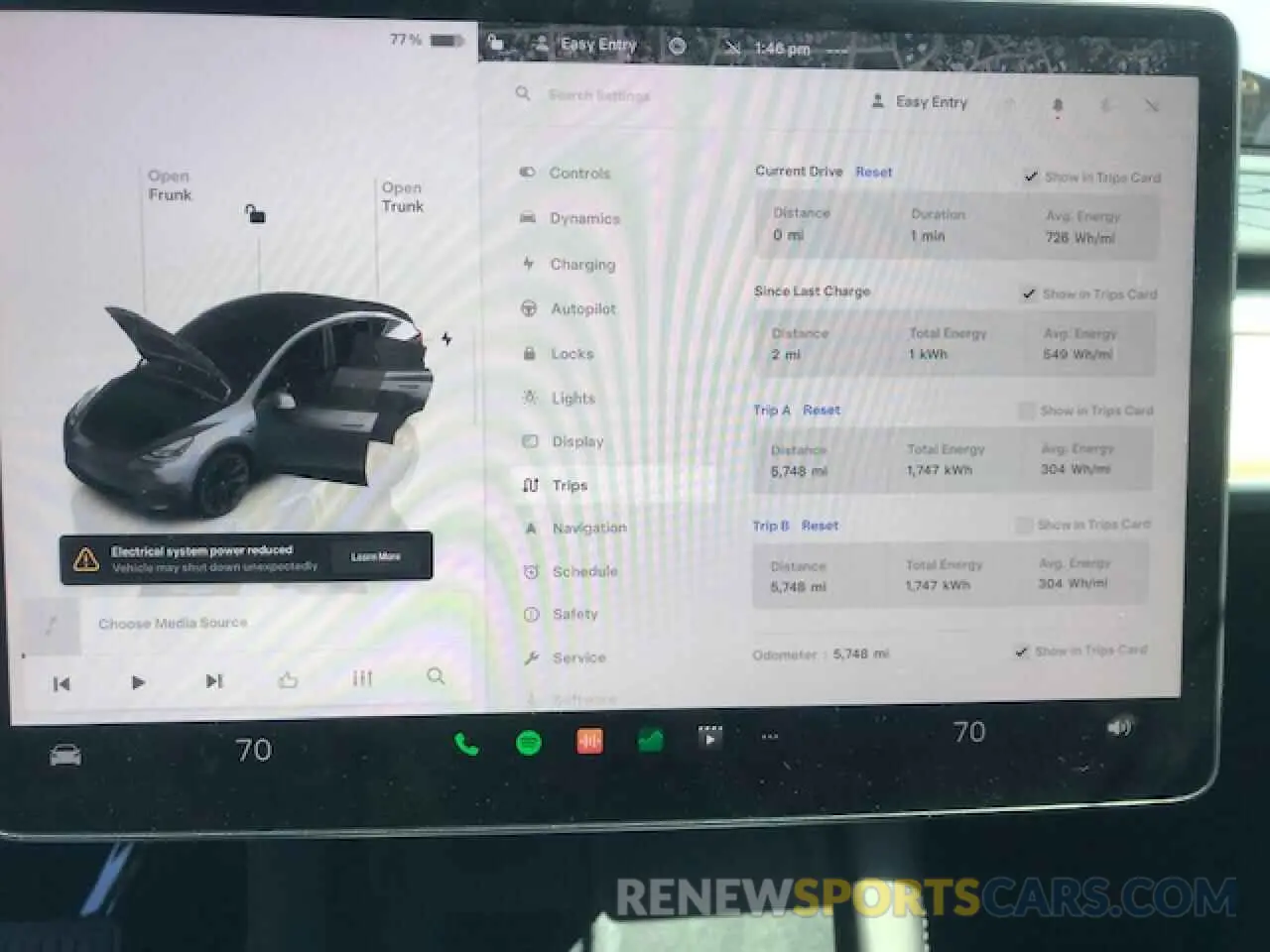 9 Photograph of a damaged car 7SAYGDEE4PA194831 TESLA MODEL Y 2023