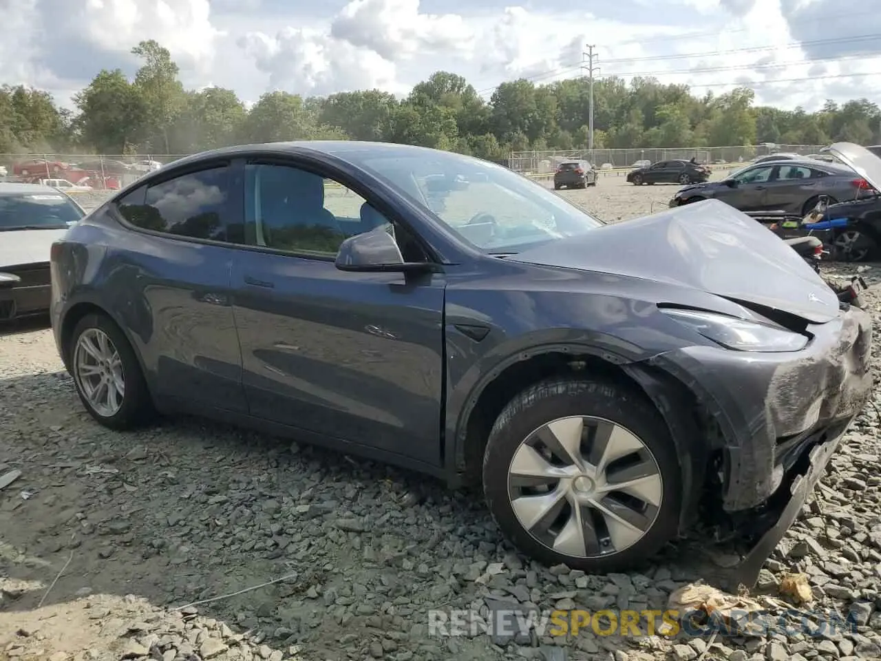 4 Photograph of a damaged car 7SAYGDEE4PA208422 TESLA MODEL Y 2023