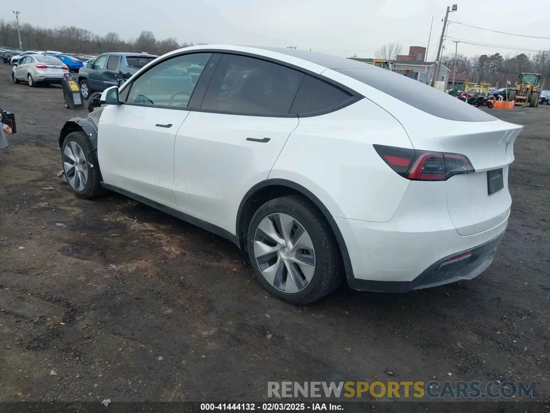 3 Photograph of a damaged car 7SAYGDEE4PF600271 TESLA MODEL Y 2023