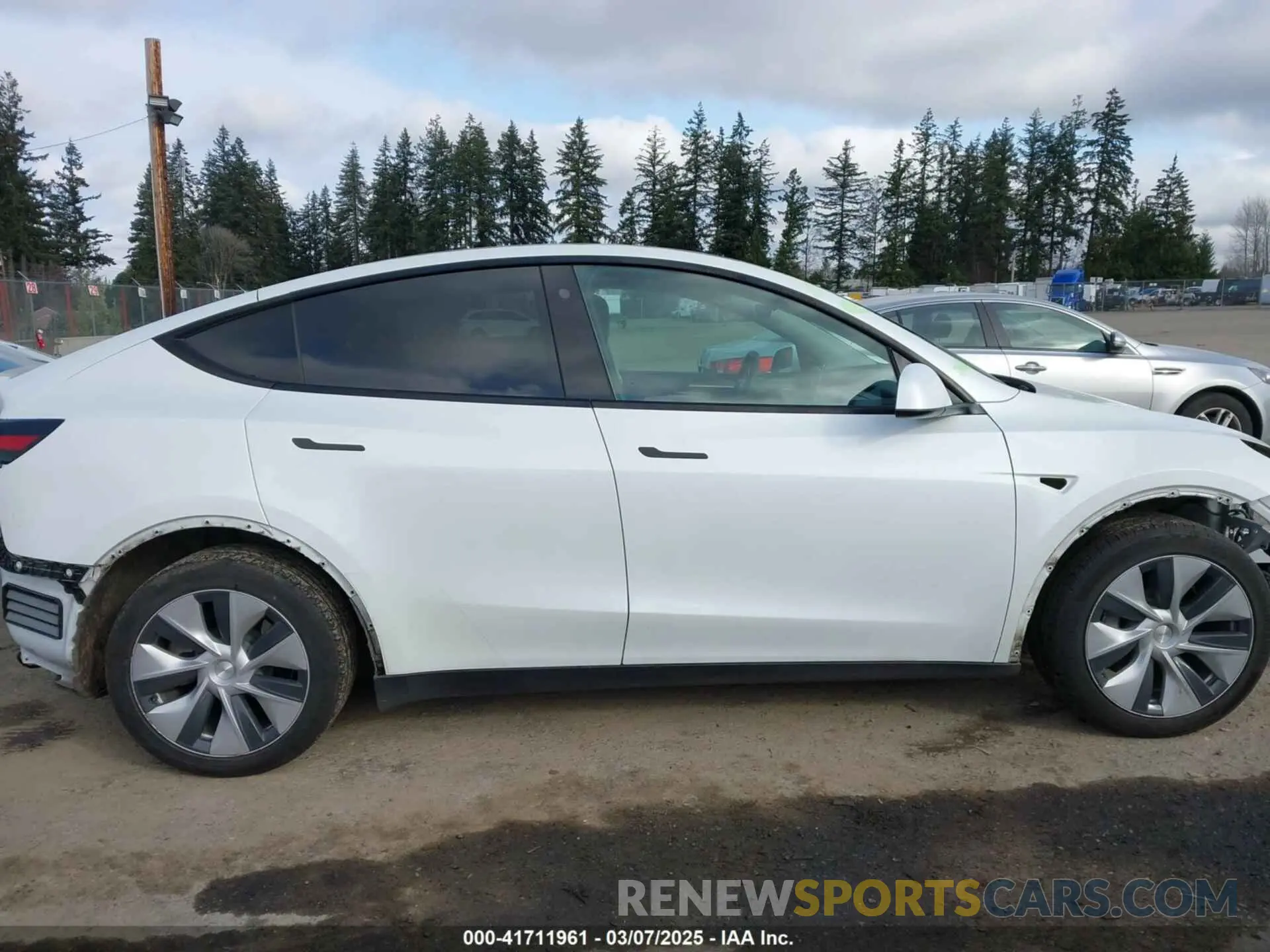 14 Photograph of a damaged car 7SAYGDEE4PF606636 TESLA MODEL Y 2023