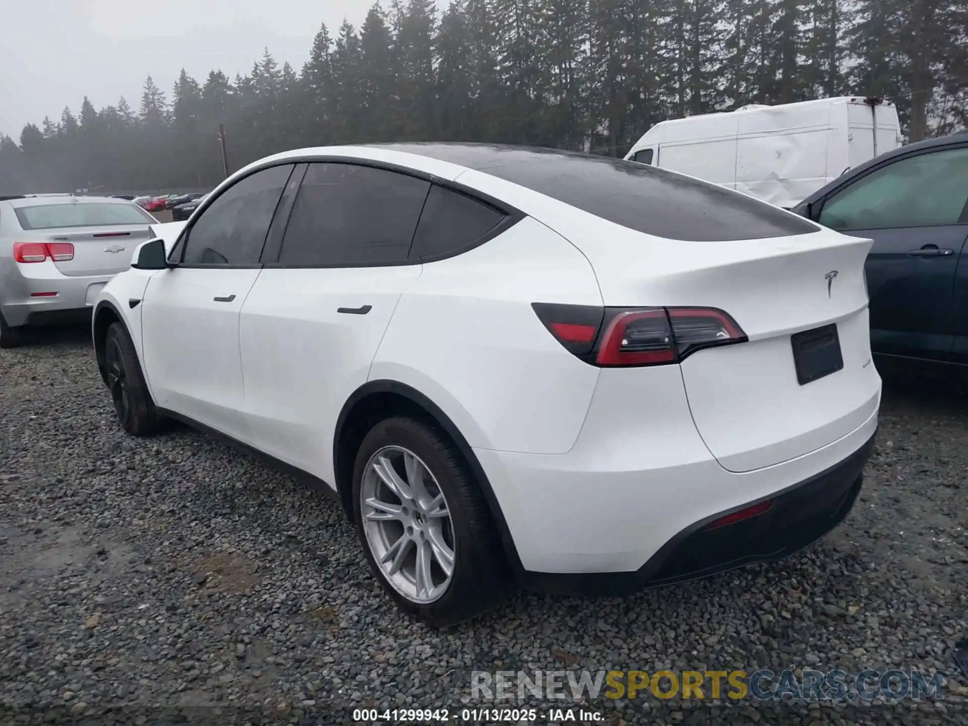 3 Photograph of a damaged car 7SAYGDEE4PF608614 TESLA MODEL Y 2023