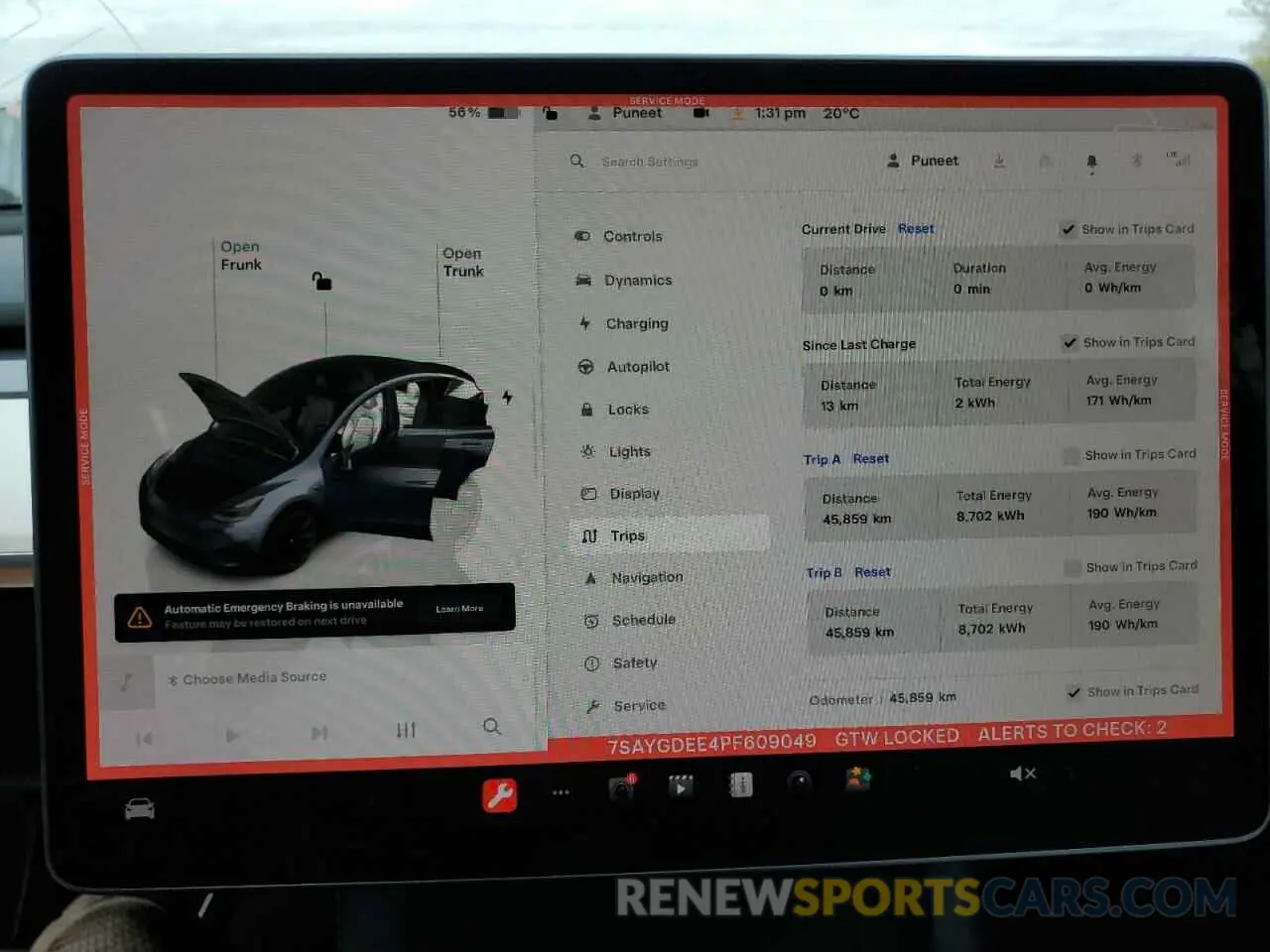 9 Photograph of a damaged car 7SAYGDEE4PF609049 TESLA MODEL Y 2023