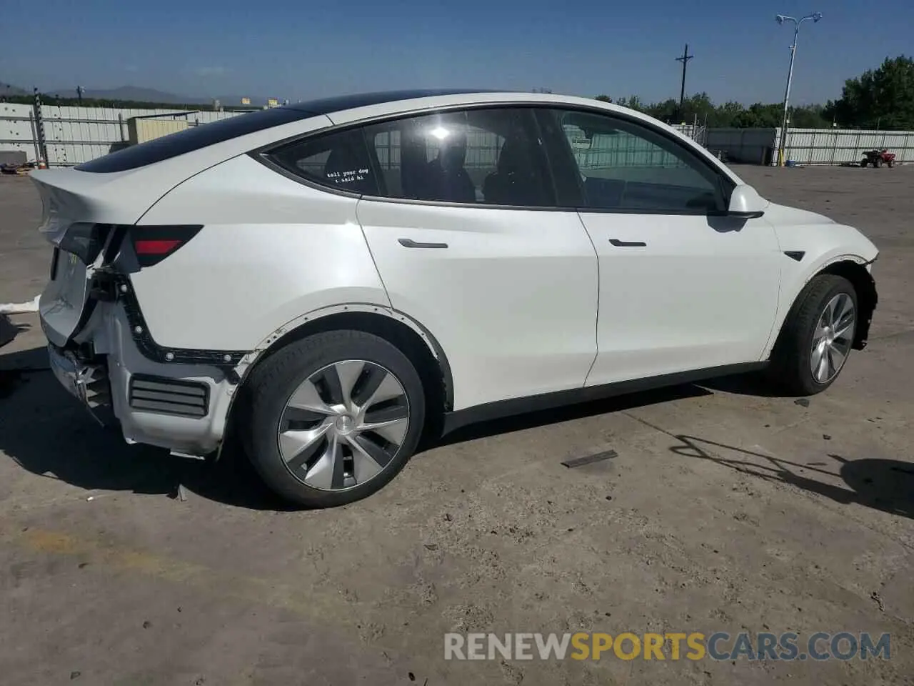 3 Photograph of a damaged car 7SAYGDEE4PF610363 TESLA MODEL Y 2023