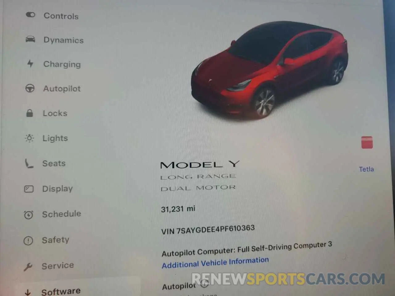 9 Photograph of a damaged car 7SAYGDEE4PF610363 TESLA MODEL Y 2023