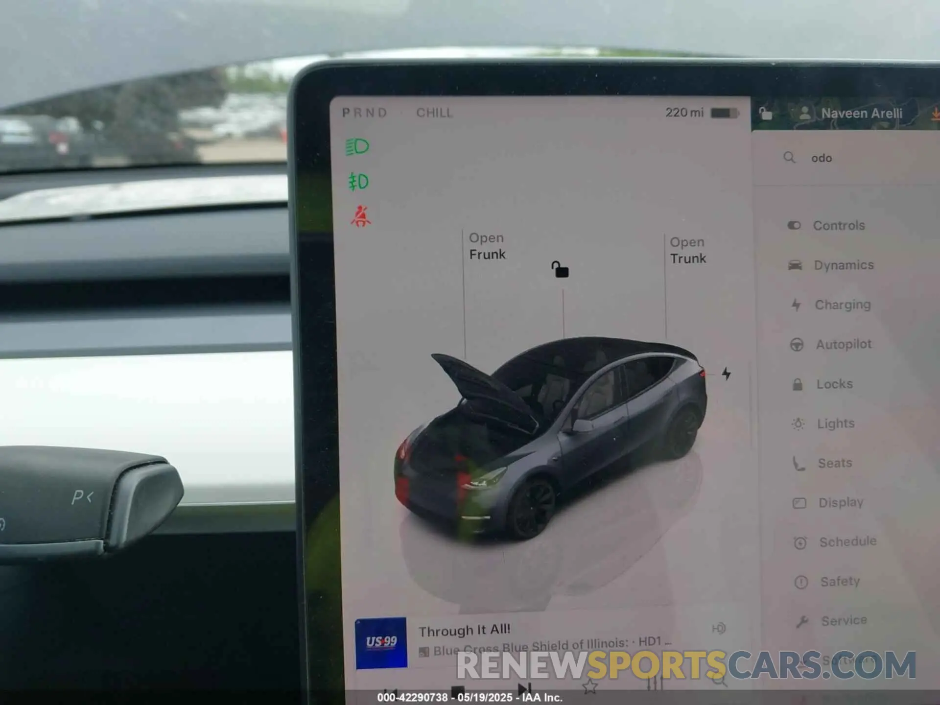 7 Photograph of a damaged car 7SAYGDEE4PF627809 TESLA MODEL Y 2023