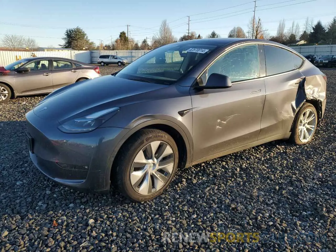 1 Photograph of a damaged car 7SAYGDEE4PF645307 TESLA MODEL Y 2023