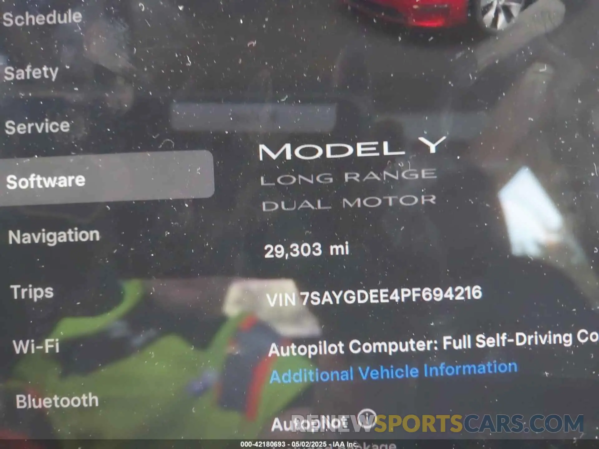15 Photograph of a damaged car 7SAYGDEE4PF694216 TESLA MODEL Y 2023