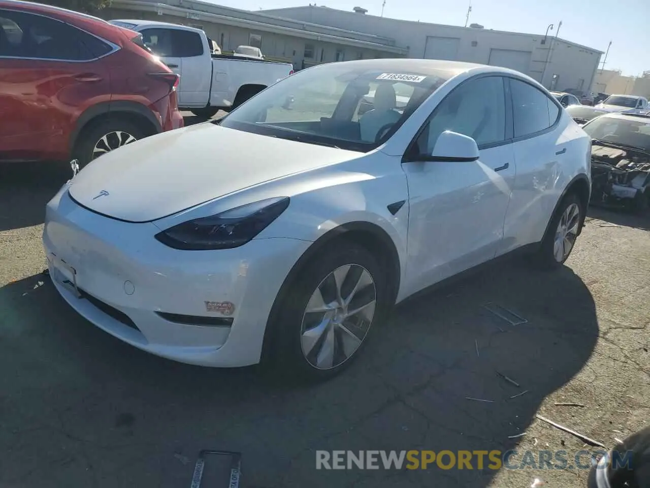 1 Photograph of a damaged car 7SAYGDEE4PF747464 TESLA MODEL Y 2023