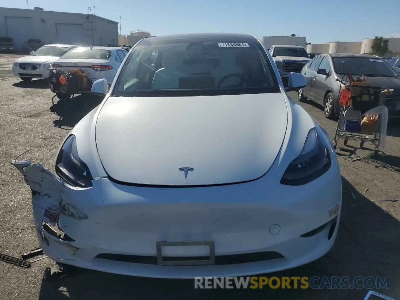 5 Photograph of a damaged car 7SAYGDEE4PF747464 TESLA MODEL Y 2023