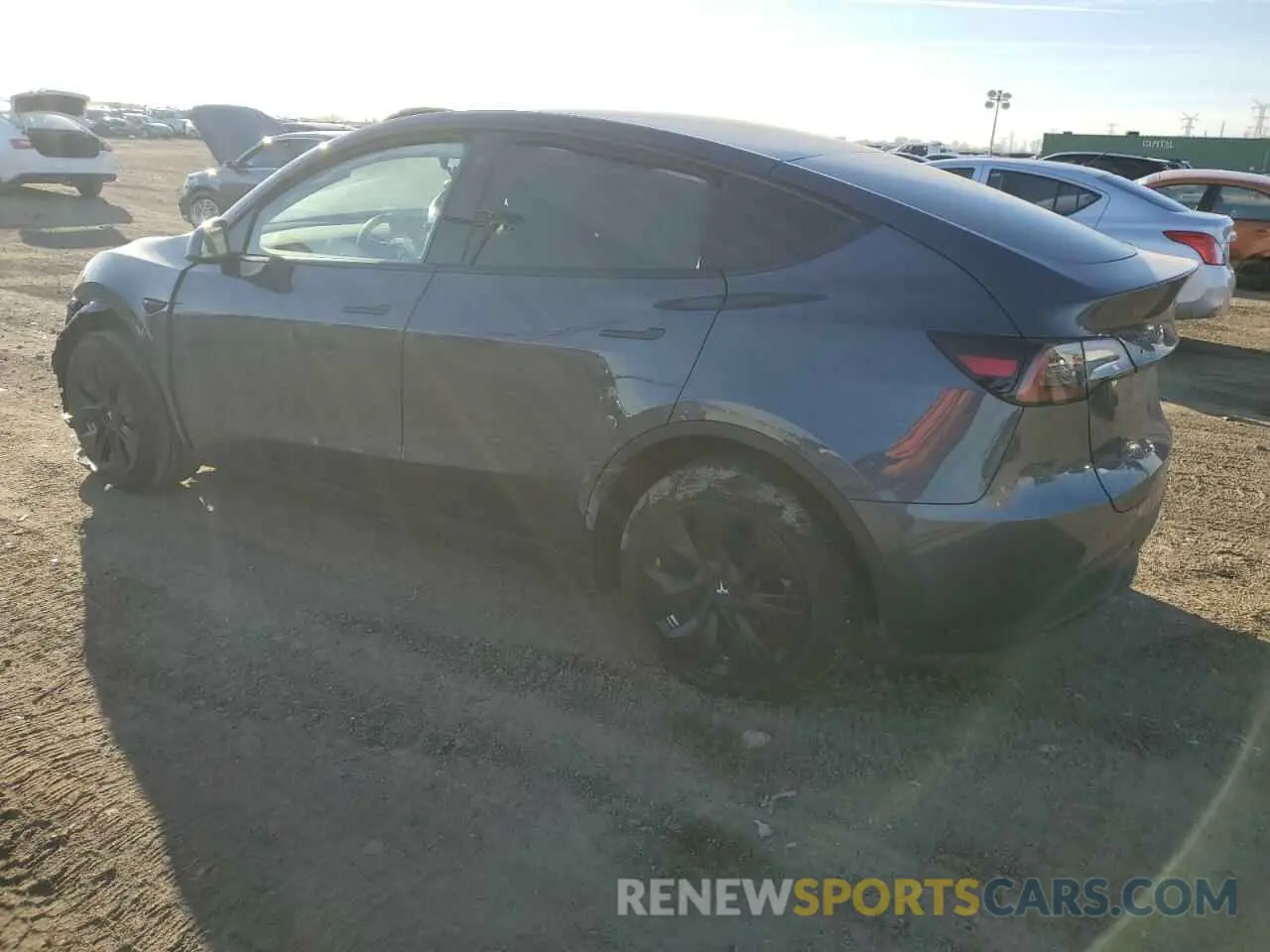 2 Photograph of a damaged car 7SAYGDEE4PF747951 TESLA MODEL Y 2023