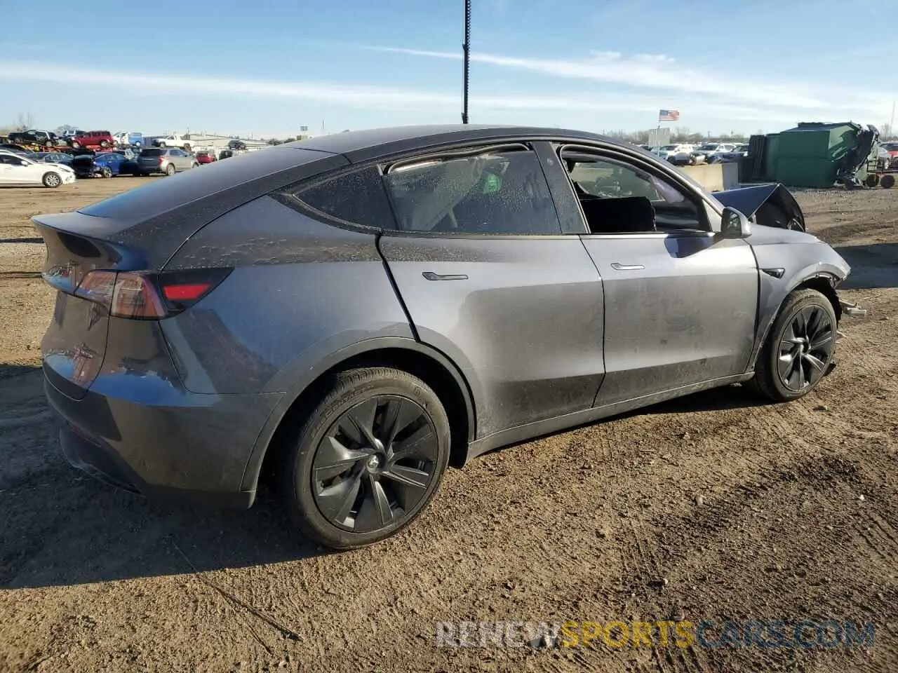 3 Photograph of a damaged car 7SAYGDEE4PF747951 TESLA MODEL Y 2023