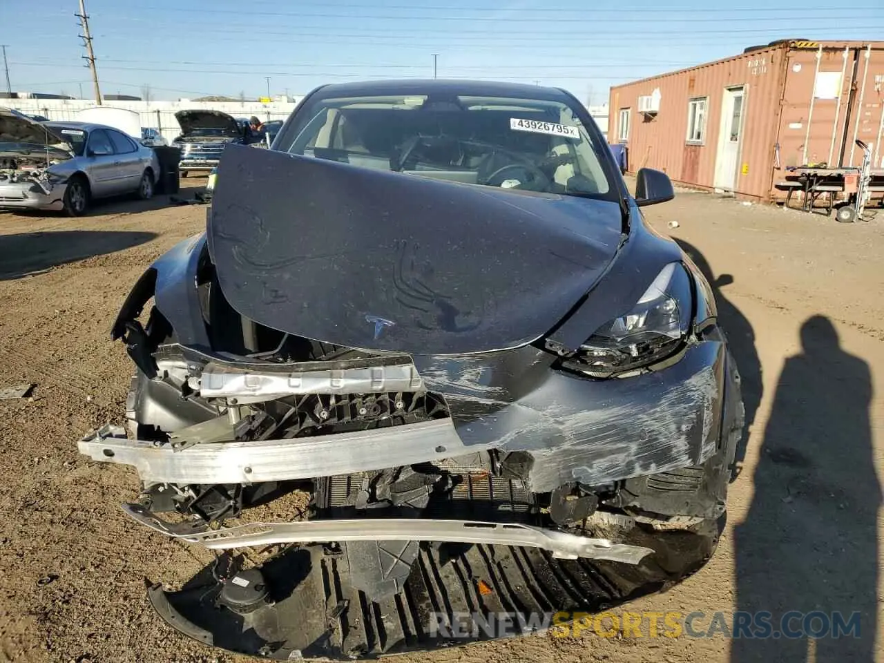 5 Photograph of a damaged car 7SAYGDEE4PF747951 TESLA MODEL Y 2023