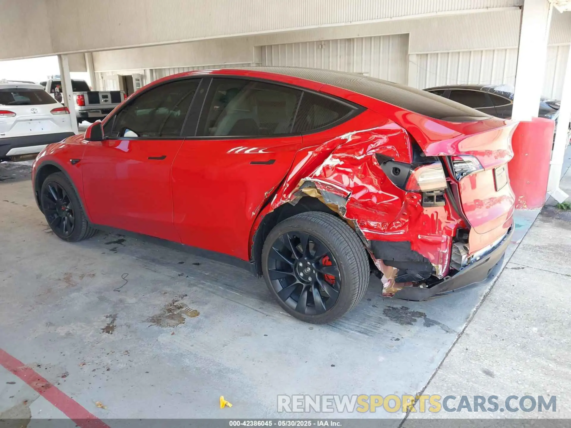3 Photograph of a damaged car 7SAYGDEE4PF750039 TESLA MODEL Y 2023