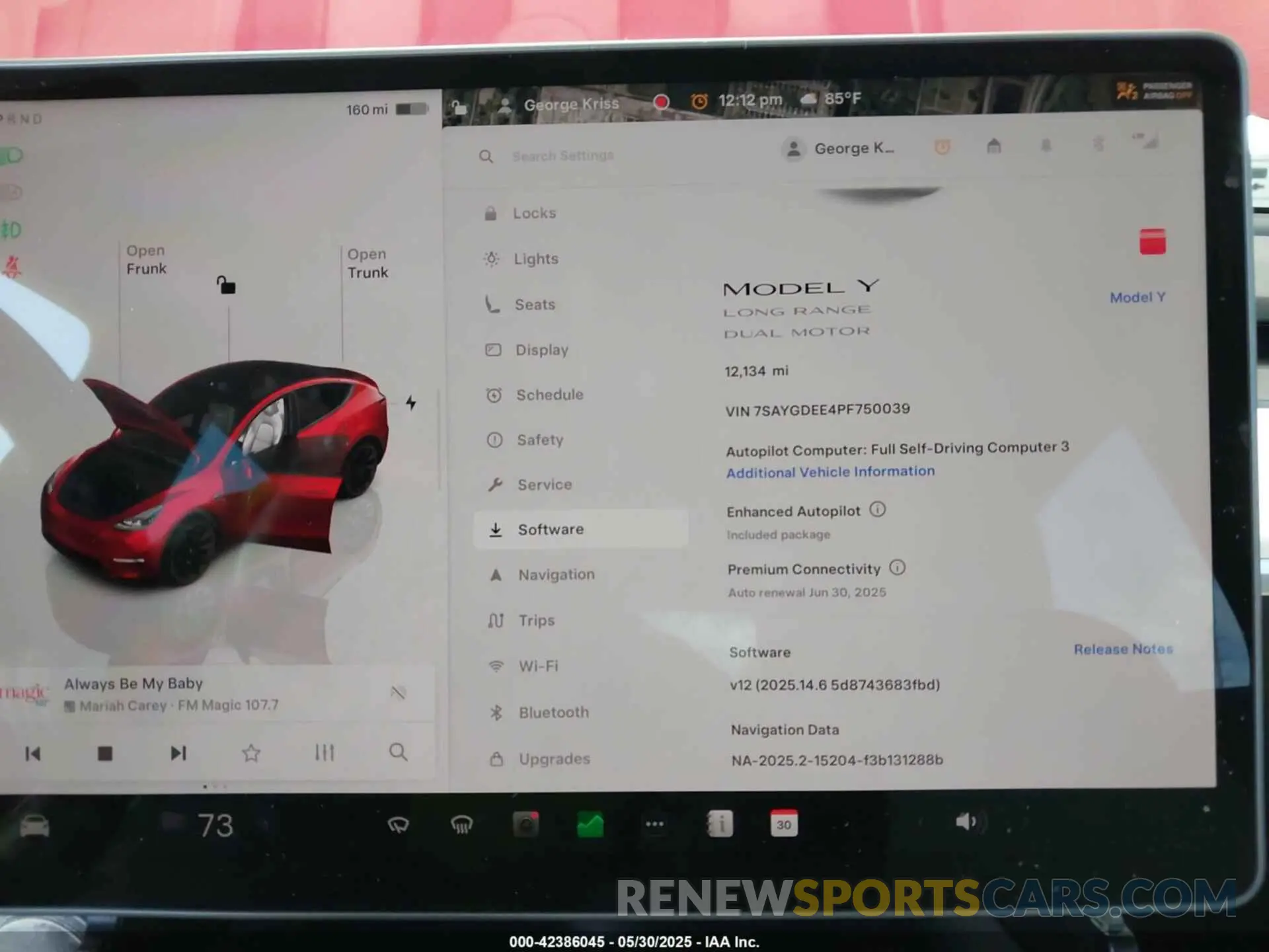 7 Photograph of a damaged car 7SAYGDEE4PF750039 TESLA MODEL Y 2023