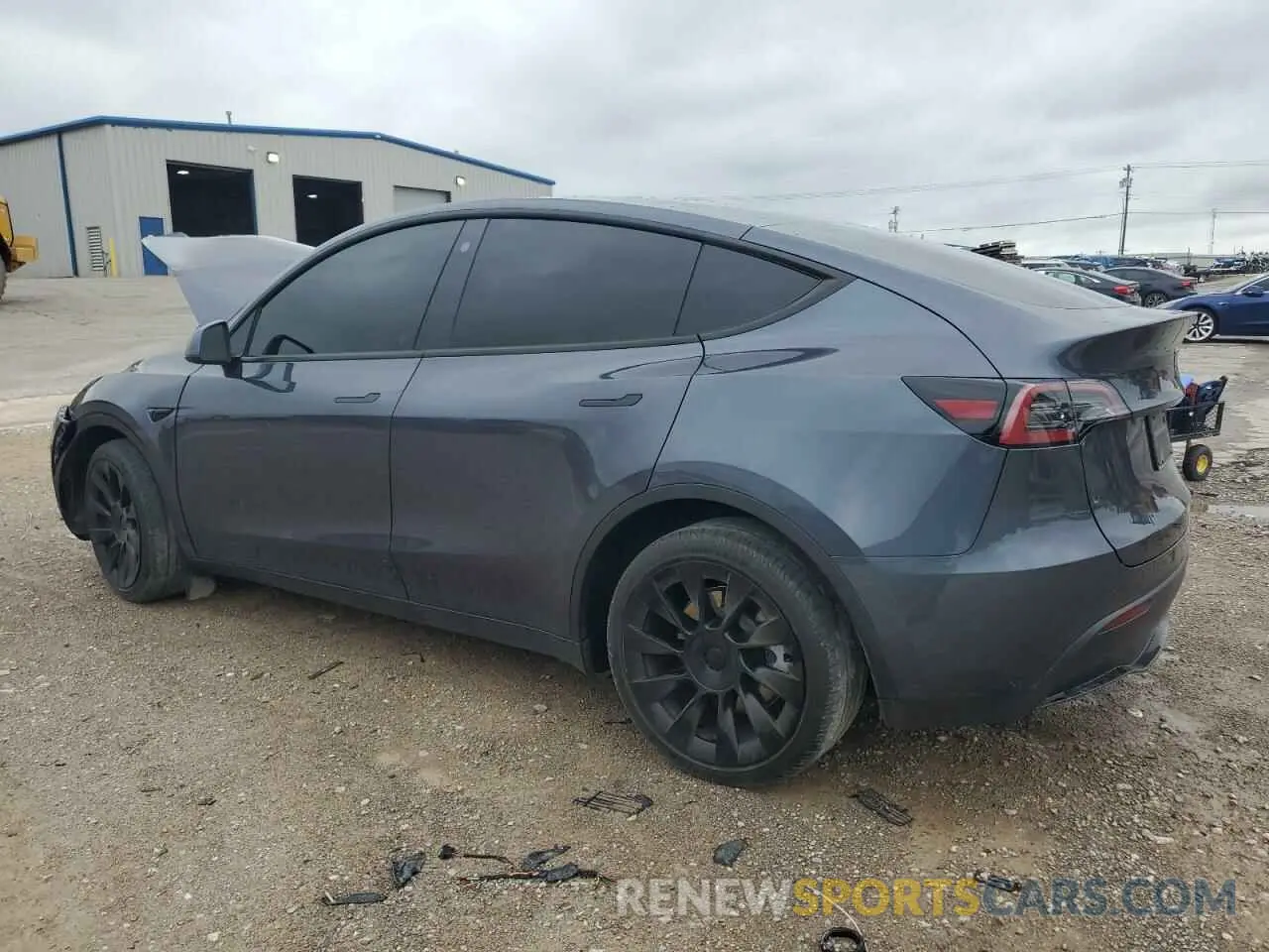 2 Photograph of a damaged car 7SAYGDEE4PF752292 TESLA MODEL Y 2023