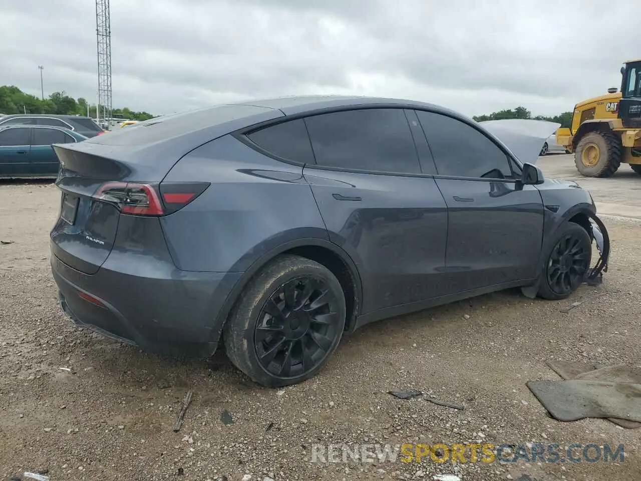 3 Photograph of a damaged car 7SAYGDEE4PF752292 TESLA MODEL Y 2023