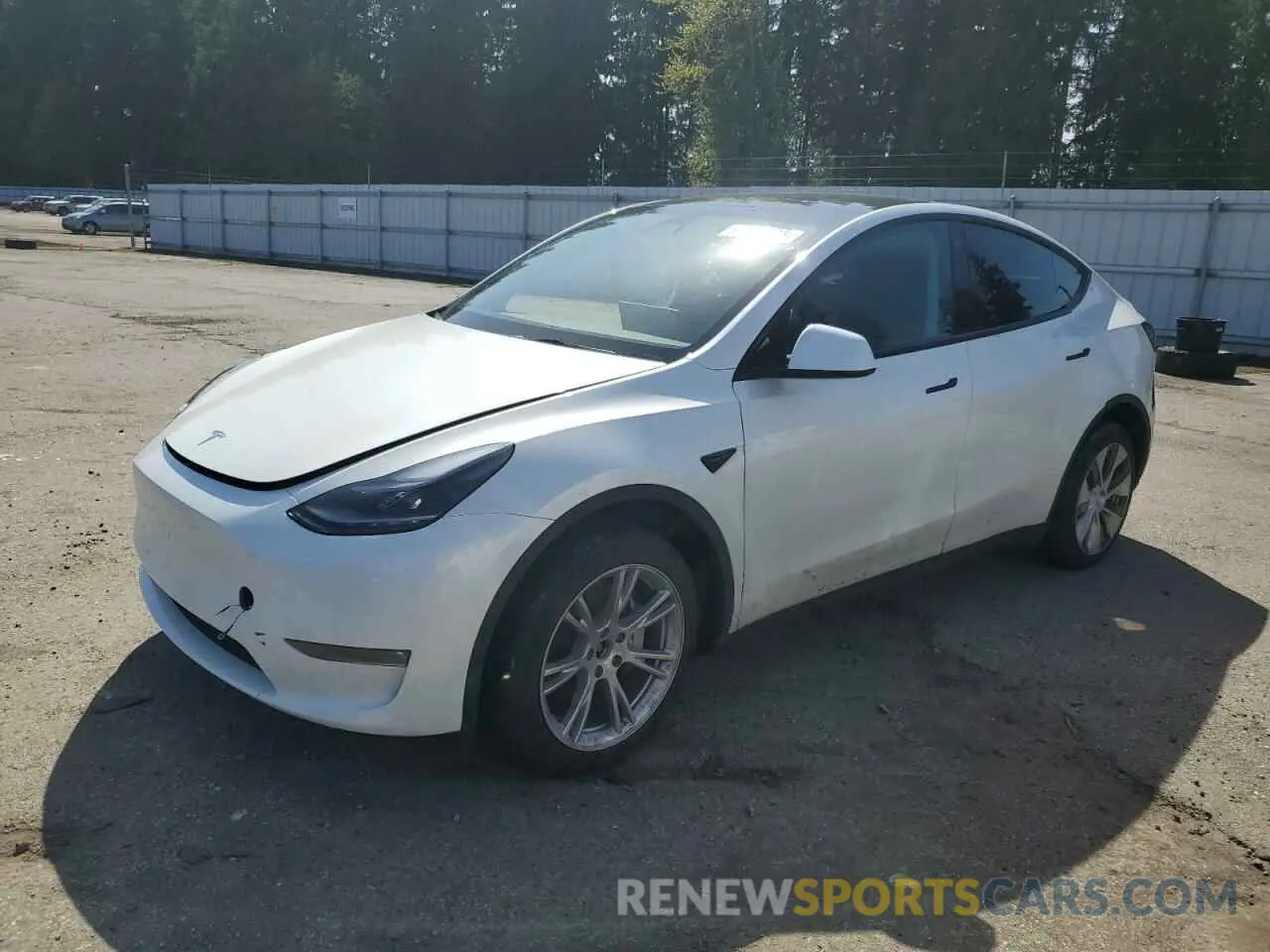 1 Photograph of a damaged car 7SAYGDEE4PF757685 TESLA MODEL Y 2023
